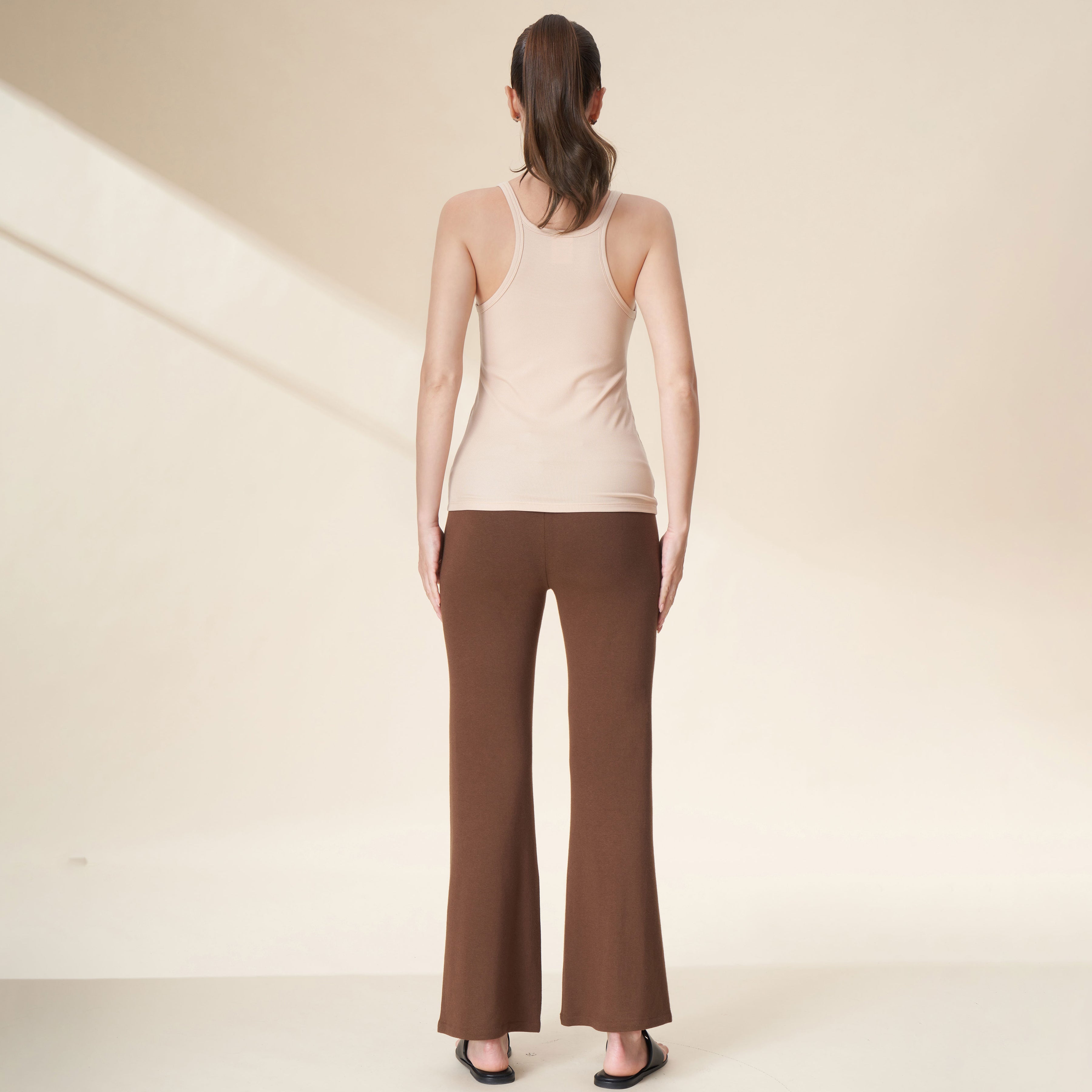 Leisure Tencel Ribbed Tank Top