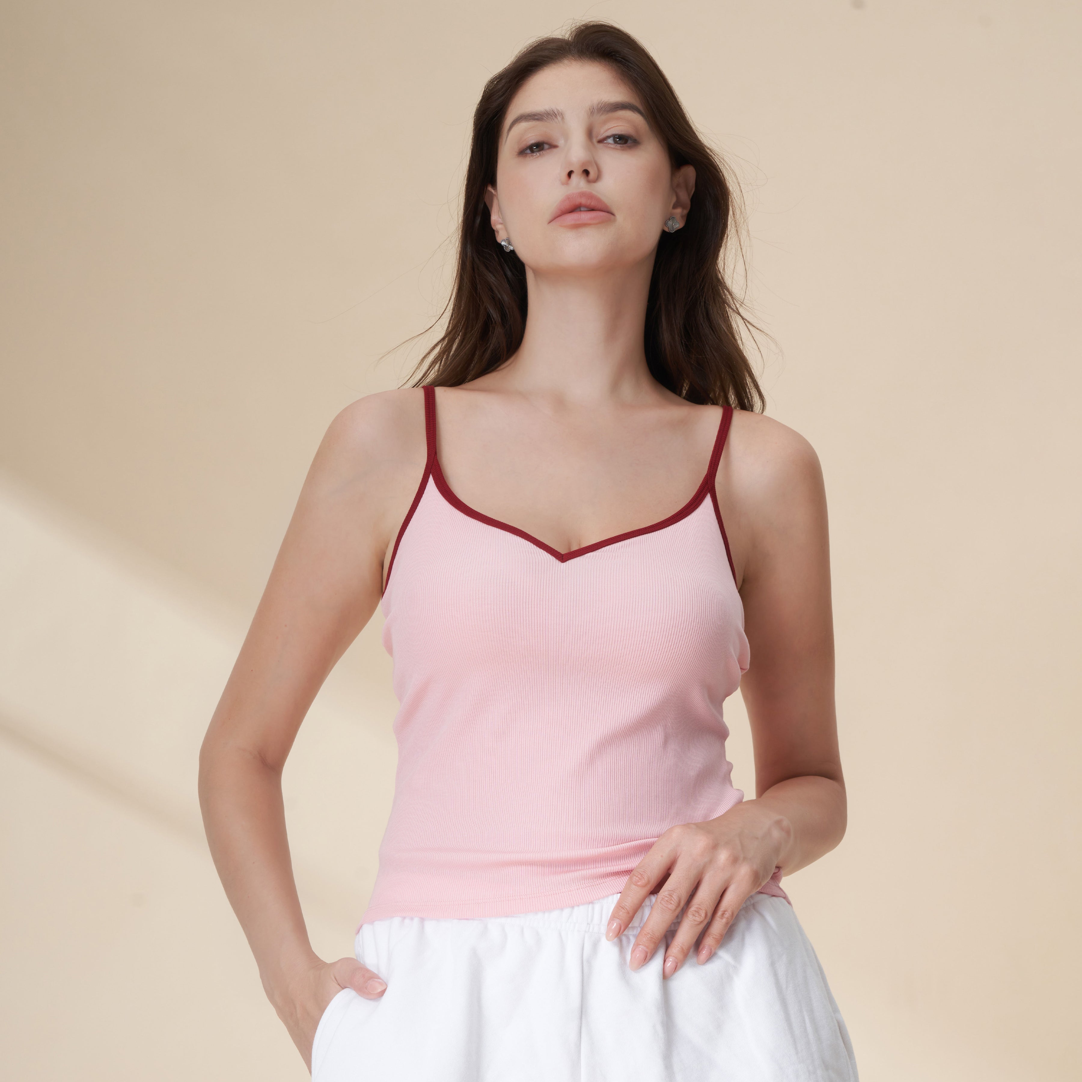 V-Neck Cami Top Shirt