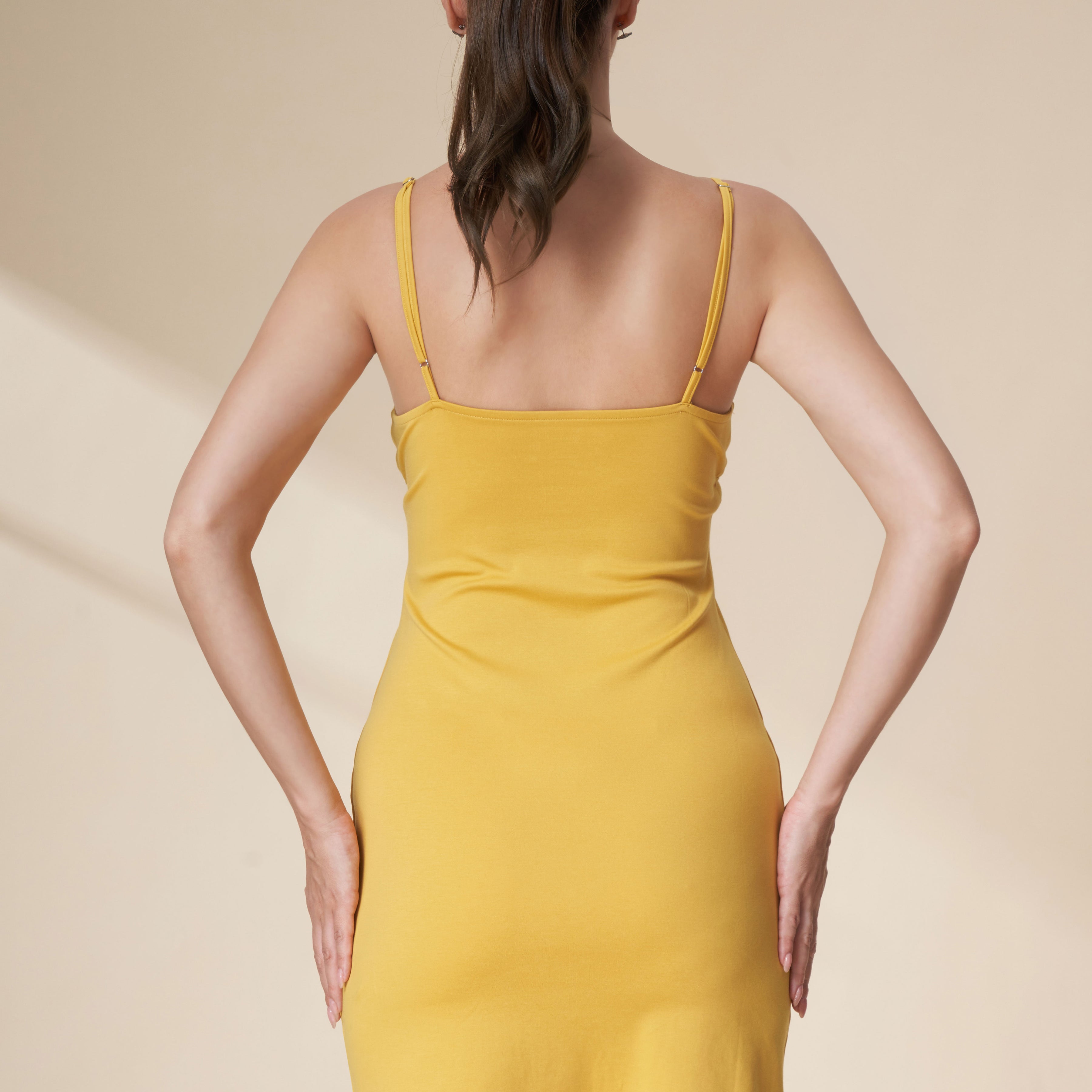 V-Neck Sexy Thin Strap Mini Lounge Dress