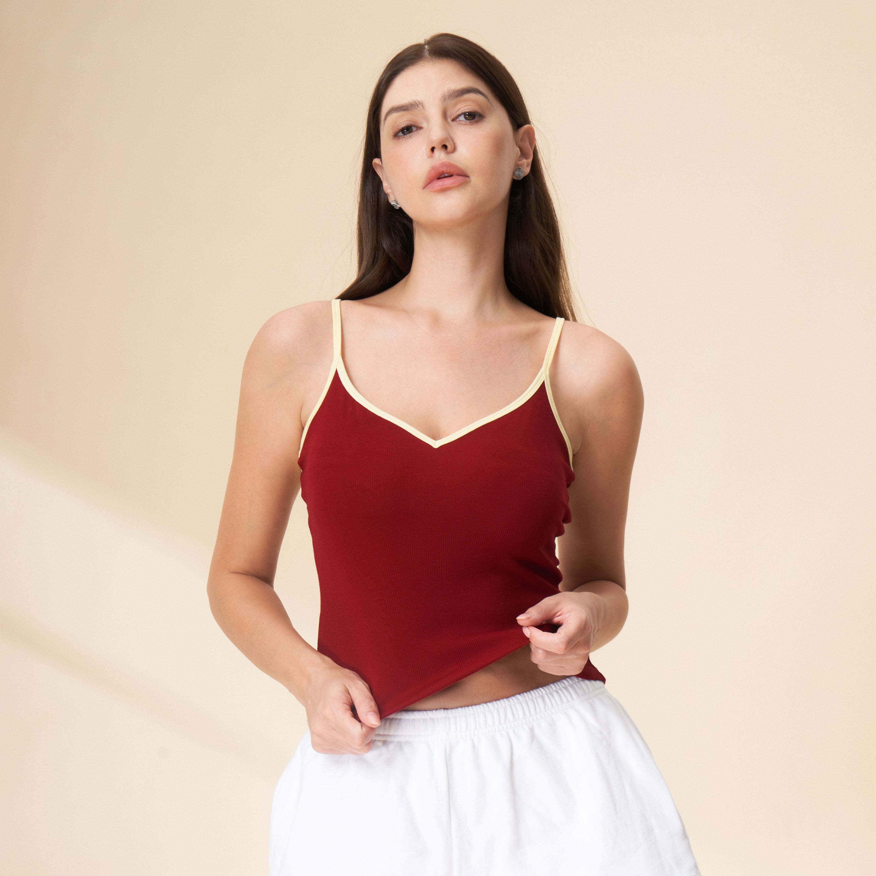 V-Neck Cami Top Shirt